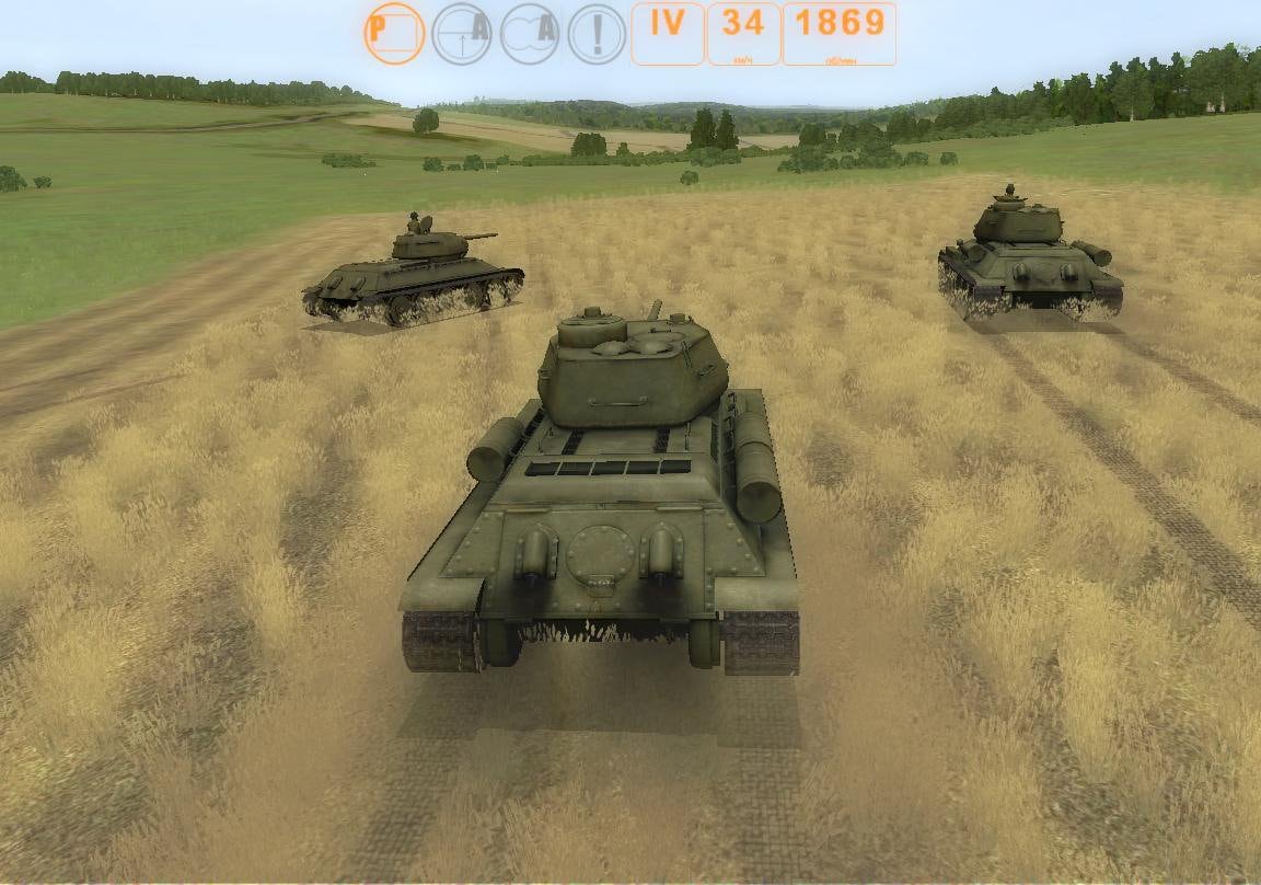 Скриншот WW2 Battle Tanks T-34 vs. Tiger