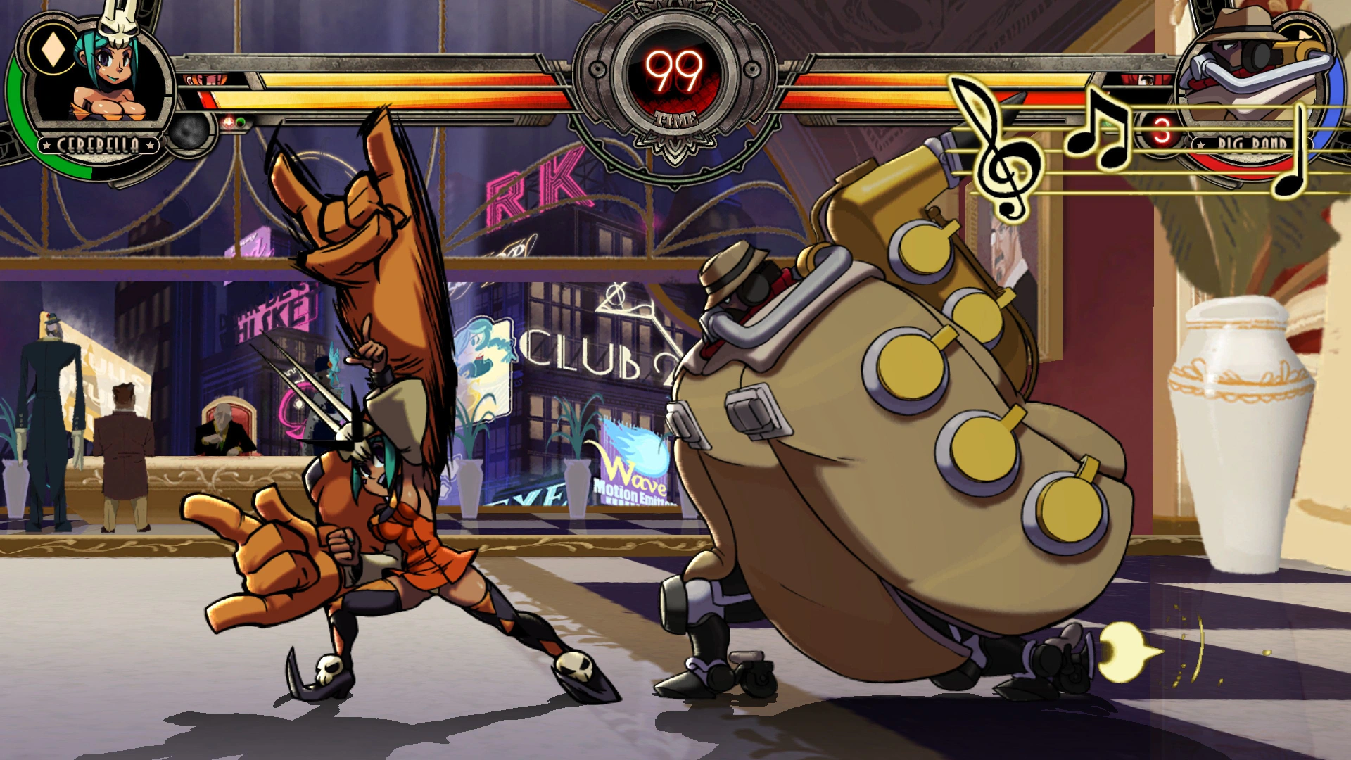 Скриншот Skullgirls 2nd Encore (Скаллгерлз 2нд Энкор)