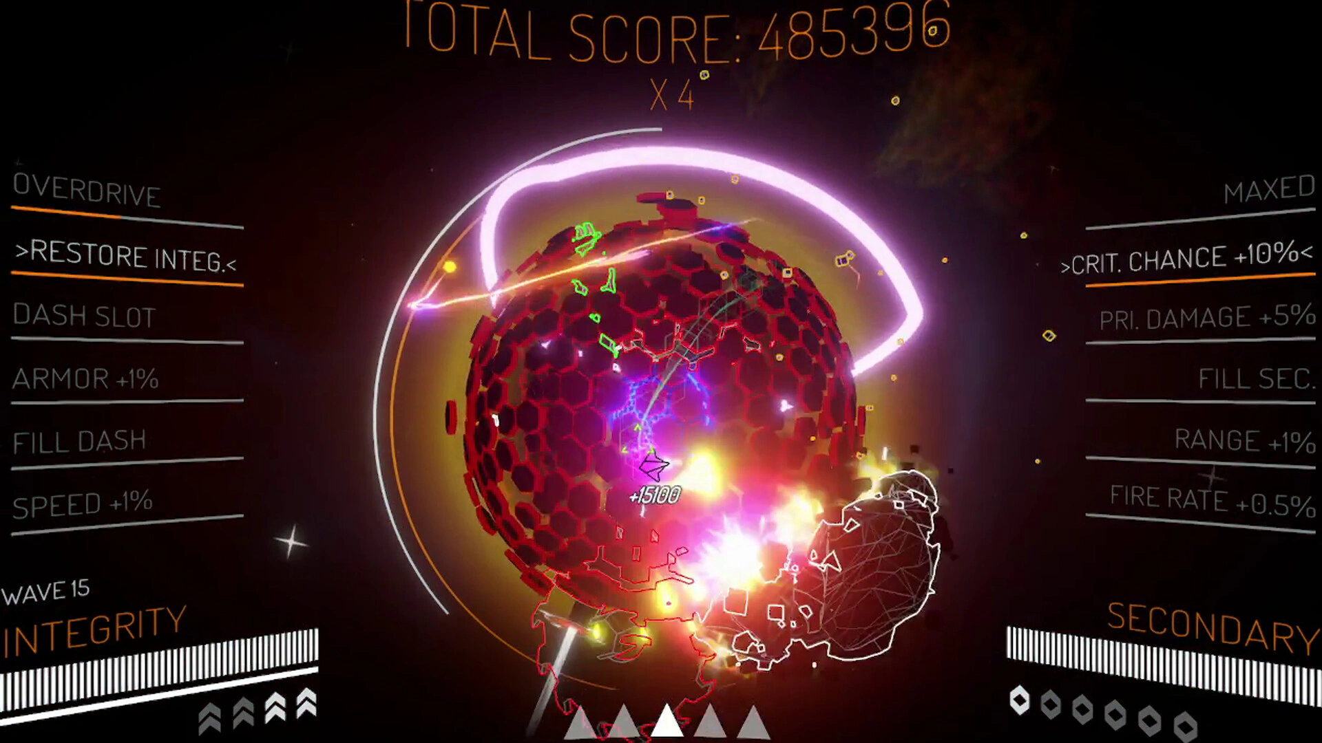 Скриншот Orbital Overdrive (Орбитал Овердрайв)