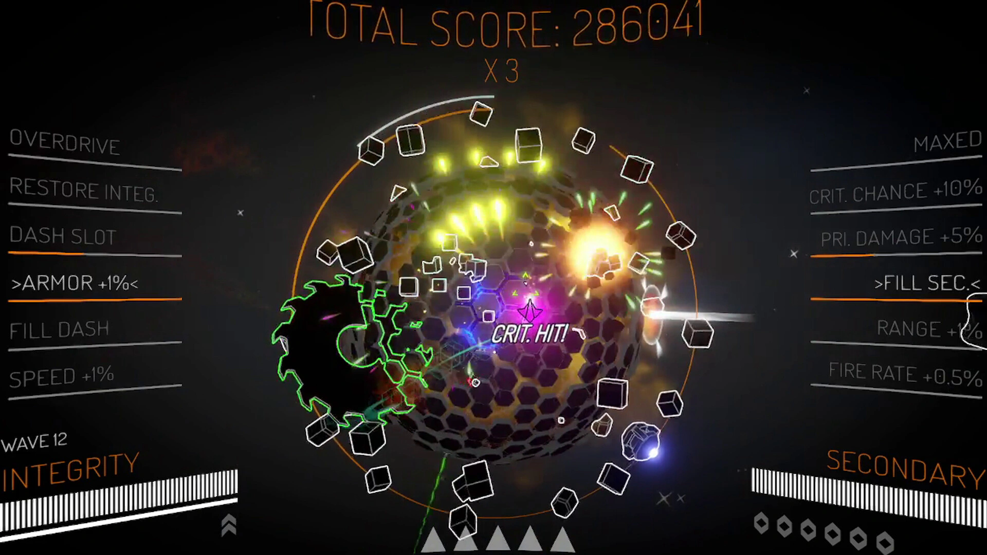 Скриншот Orbital Overdrive (Орбитал Овердрайв)