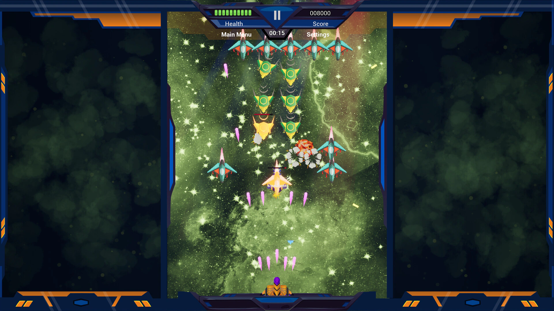Скриншот Galaxy Invaders - Eclipse Squadron (Галактические захватчики — Эскадрилья затмения)