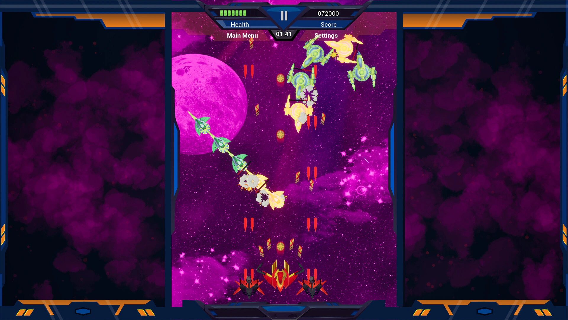 Скриншот Galaxy Invaders - Eclipse Squadron (Галактические захватчики — Эскадрилья затмения)