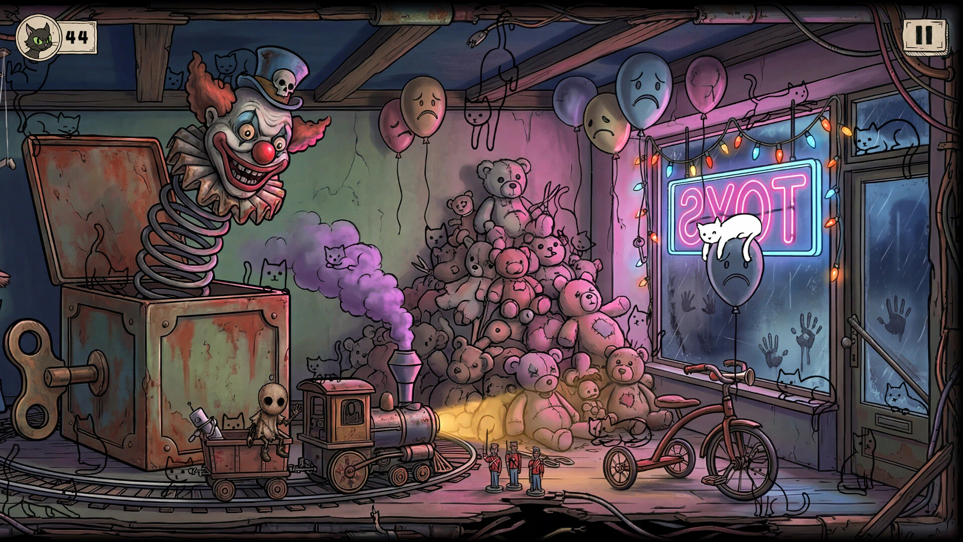 Скриншот Find The Cat: Nightmare (Файнд зе Кэт: Найтмэр)