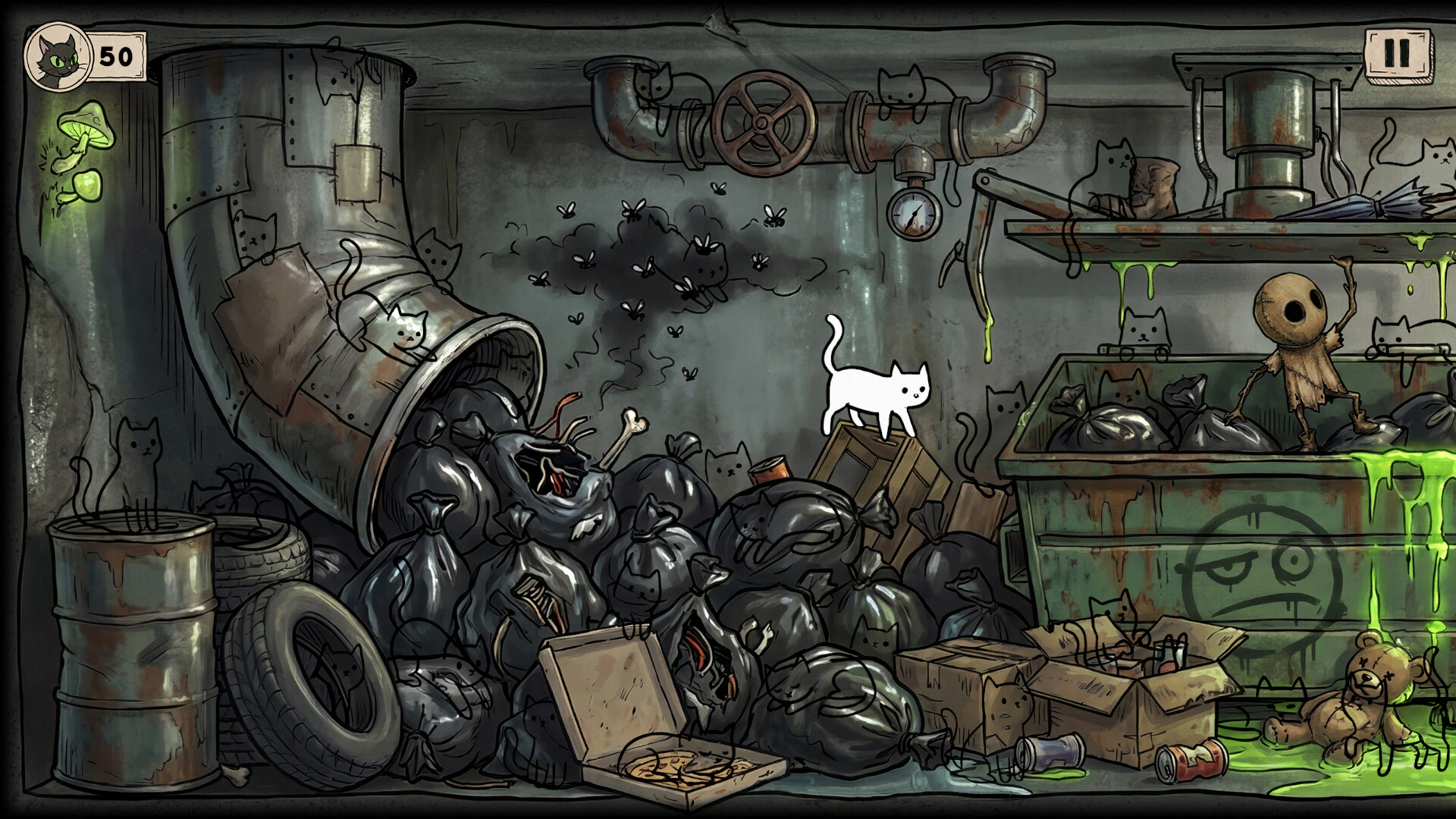Скриншот Find The Cat: Nightmare (Файнд зе Кэт: Найтмэр)