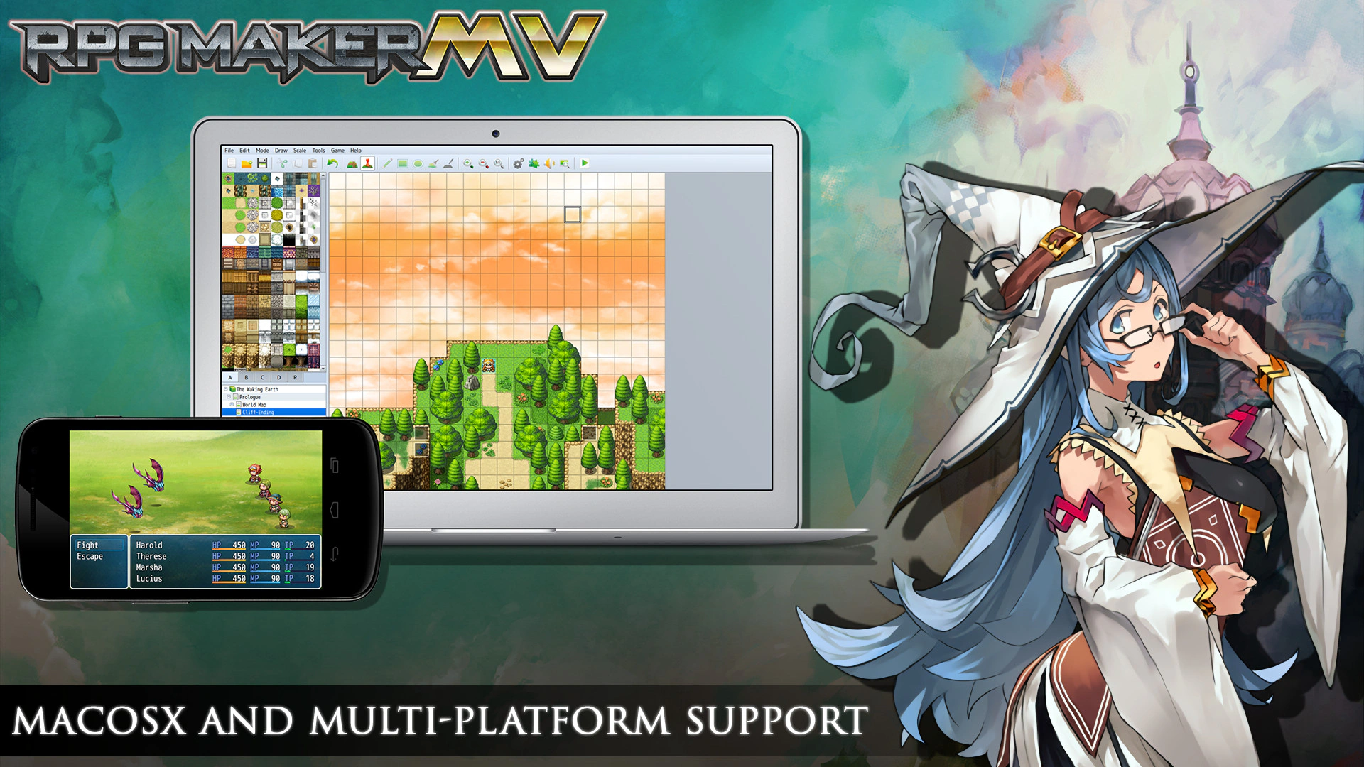 Скриншот RPG Maker MV (РПГ Мейкер MV)