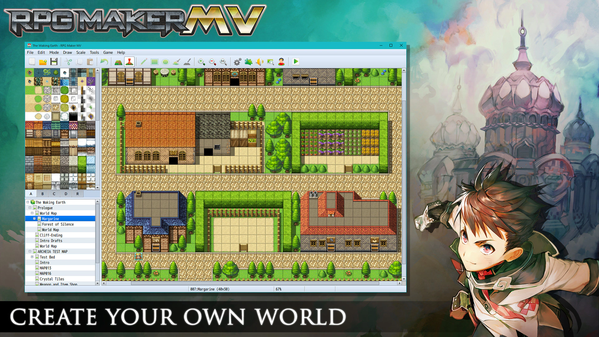 Скриншот RPG Maker MV (РПГ Мейкер MV)