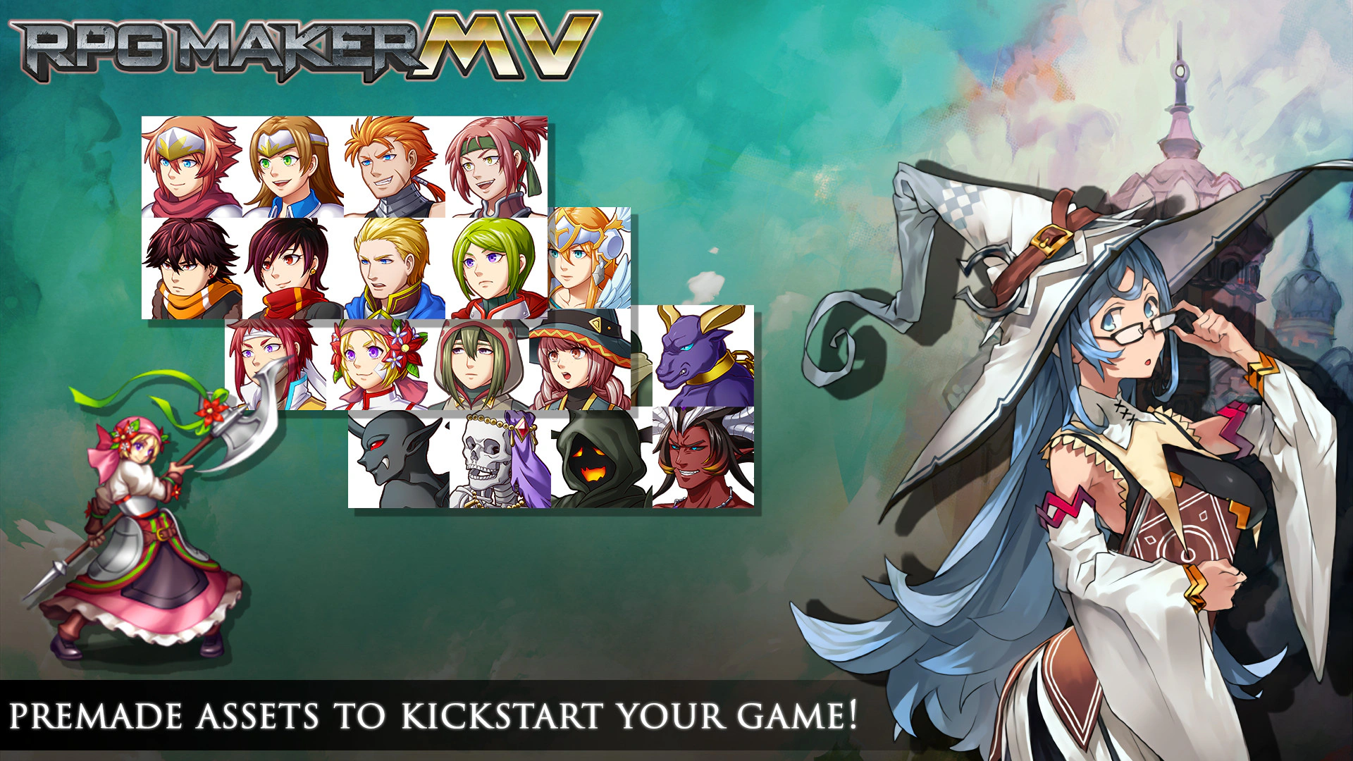 Скриншот RPG Maker MV (РПГ Мейкер MV)