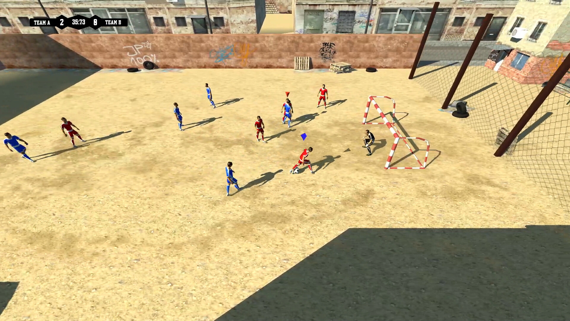 Скриншот Street Soccer Simulator (Симулятор уличного футбола)