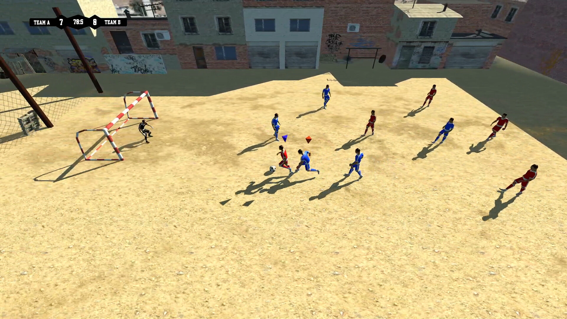 Скриншот Street Soccer Simulator (Симулятор уличного футбола)