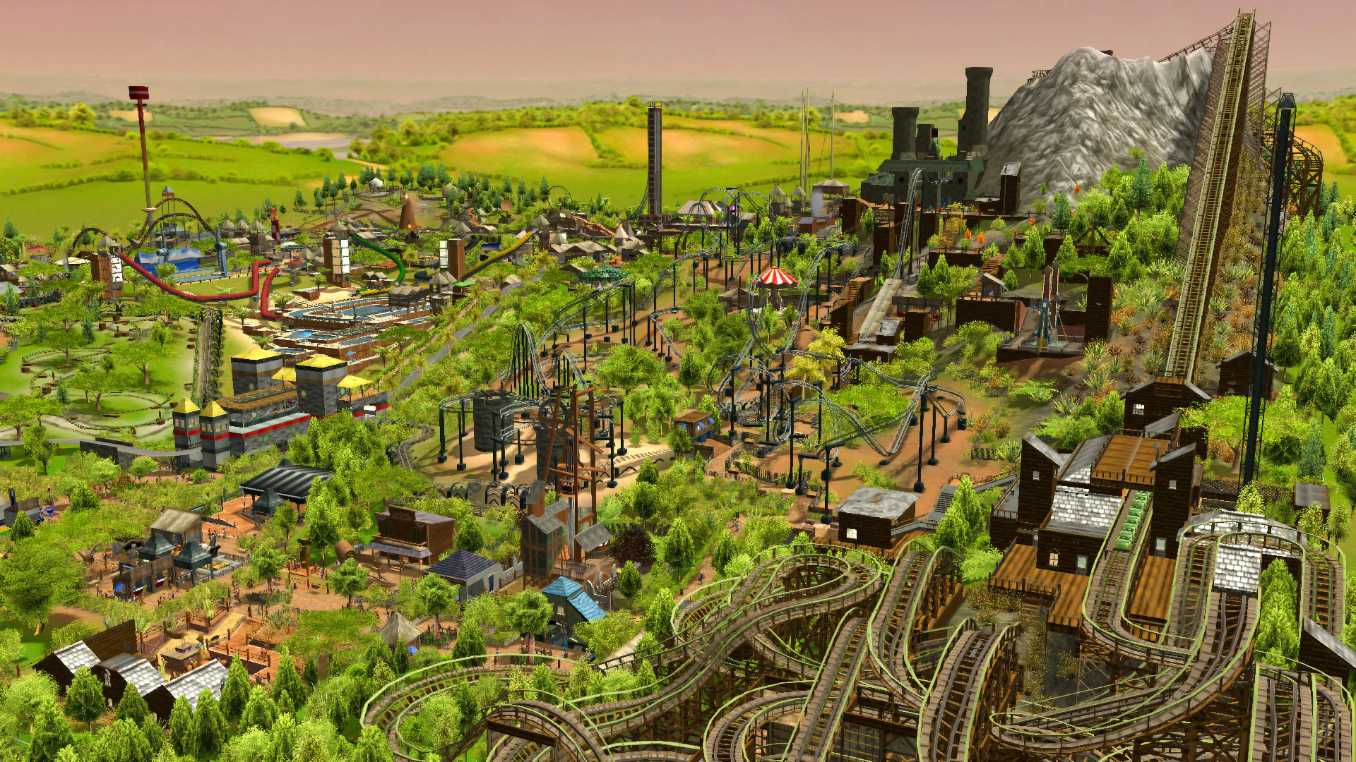 Скриншот RollerCoaster Tycoon 3: Complete Edition (РоллерКостер Тайкун 3: Полное издание)