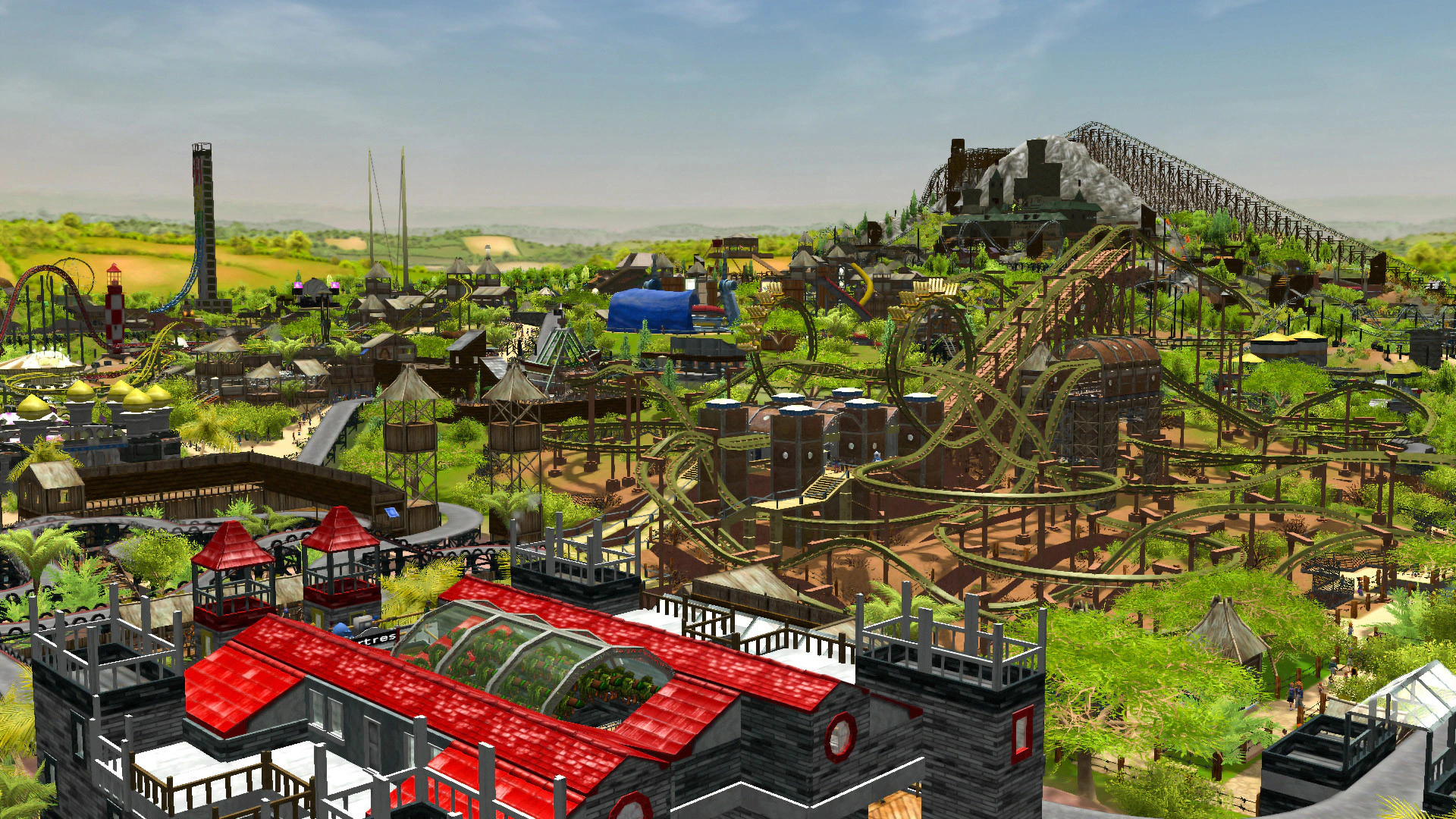 Скриншот RollerCoaster Tycoon 3: Complete Edition (РоллерКостер Тайкун 3: Полное издание)
