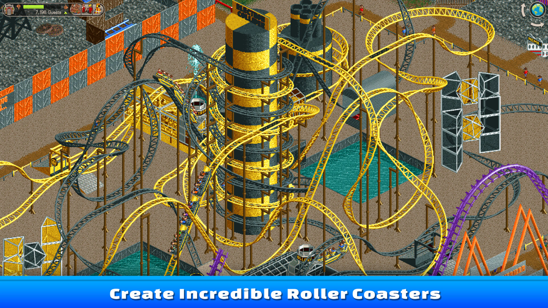 Скриншот RollerCoaster Tycoon Classic (РоллерКостер Тайкун Классик)