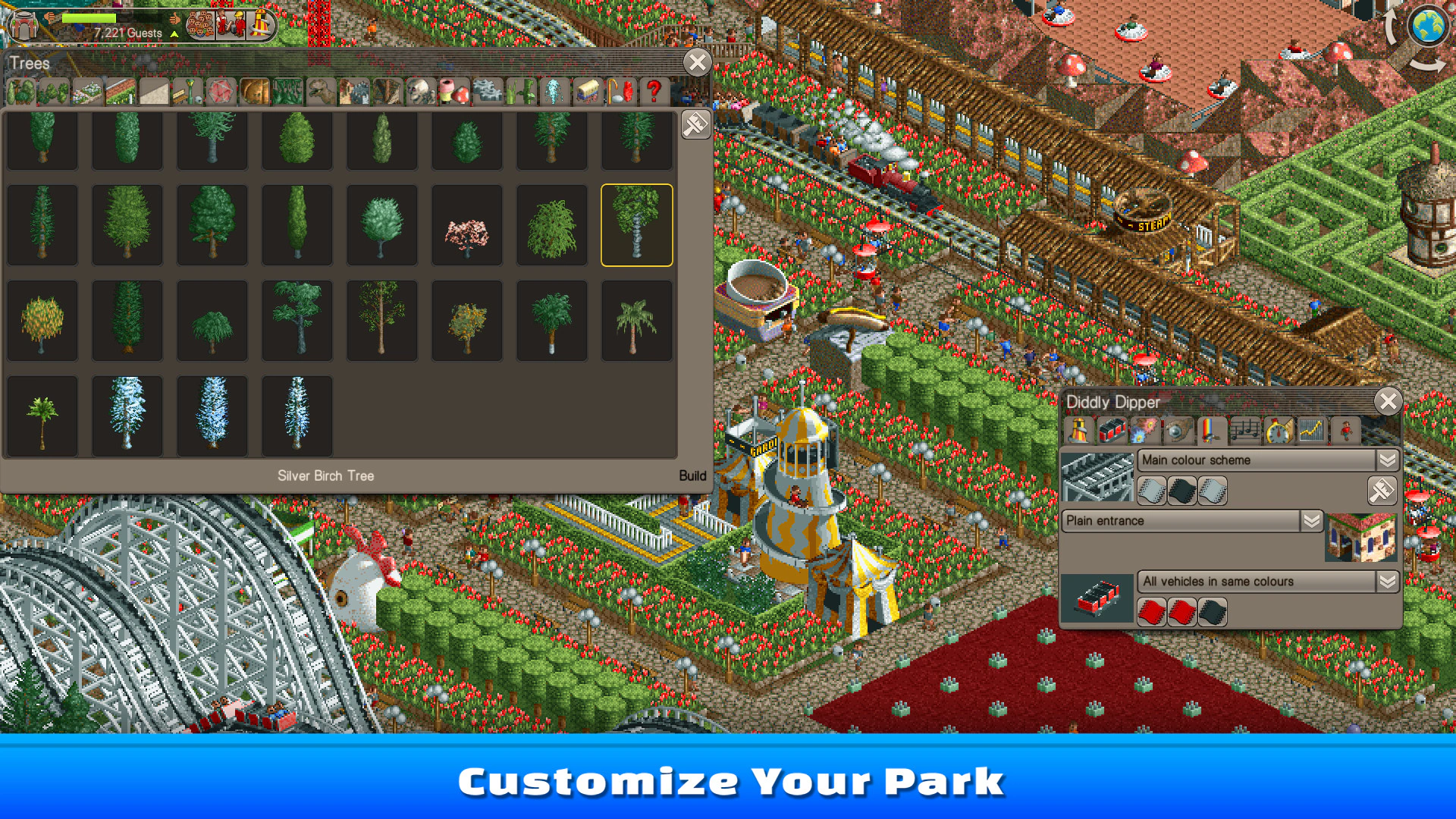 Скриншот RollerCoaster Tycoon Classic (РоллерКостер Тайкун Классик)