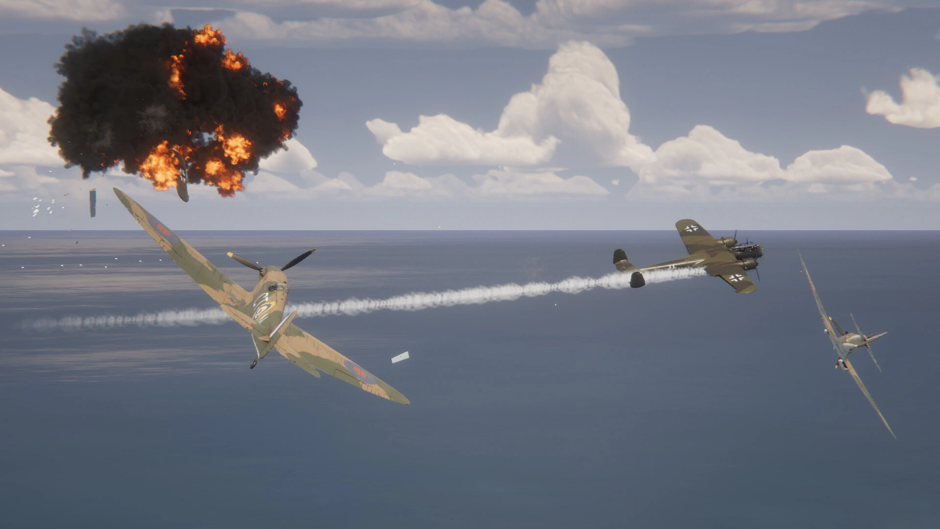 Скриншот Scramble: Battle of Britain (Скрэмбл: Битва за Британию)