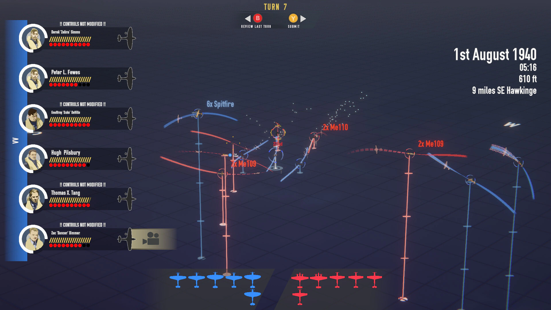Скриншот Scramble: Battle of Britain (Скрэмбл: Битва за Британию)