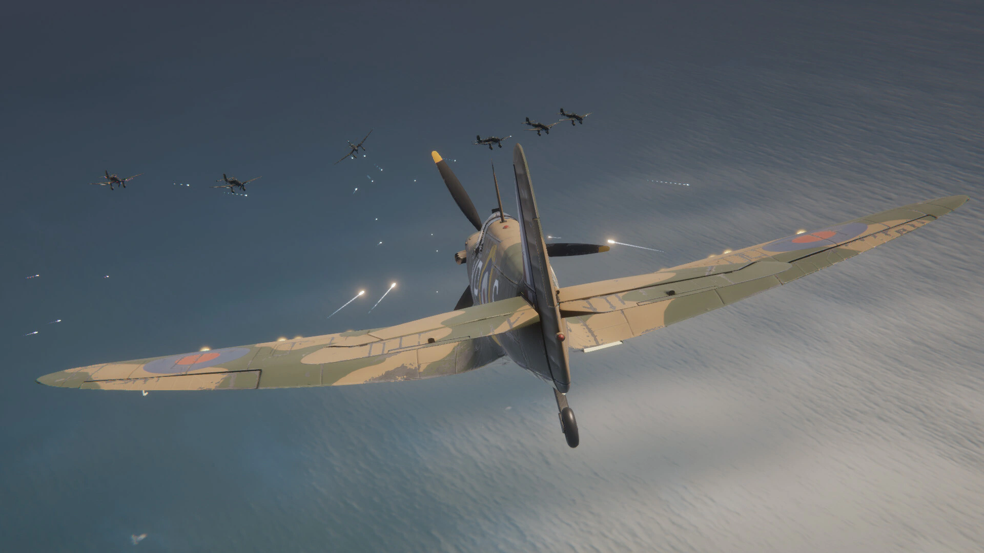 Скриншот Scramble: Battle of Britain (Скрэмбл: Битва за Британию)