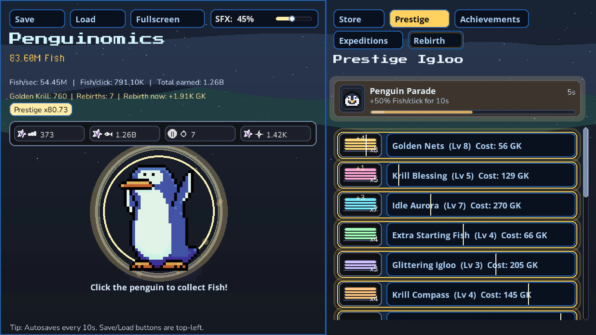 Скриншот Penguin Ascension (Восхождение пингвина)