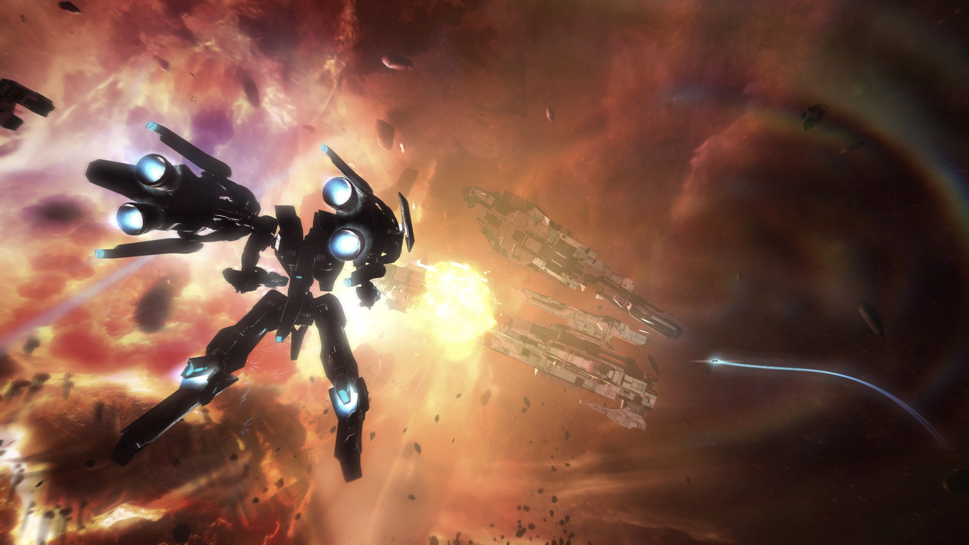 Скриншот Strike Suit Zero (Страйк Сьют Зеро)