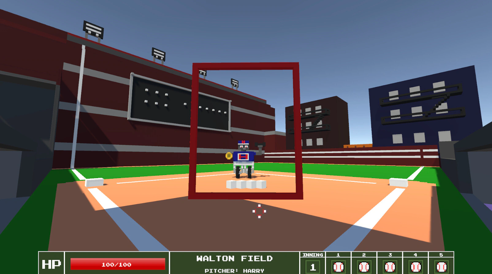 Скриншот Super Psycho Baseball (Супер Психо Бейсбол)
