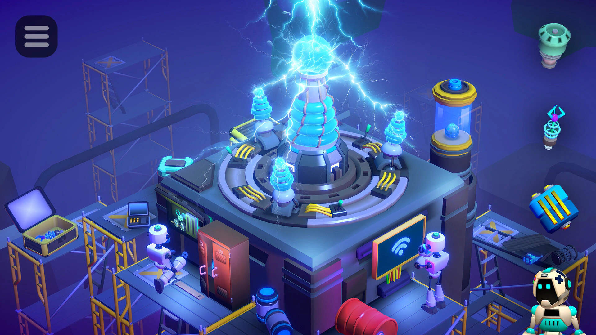 Скриншот Tiny Robots: Portal Escape (Маленькие роботы: Побег через портал)