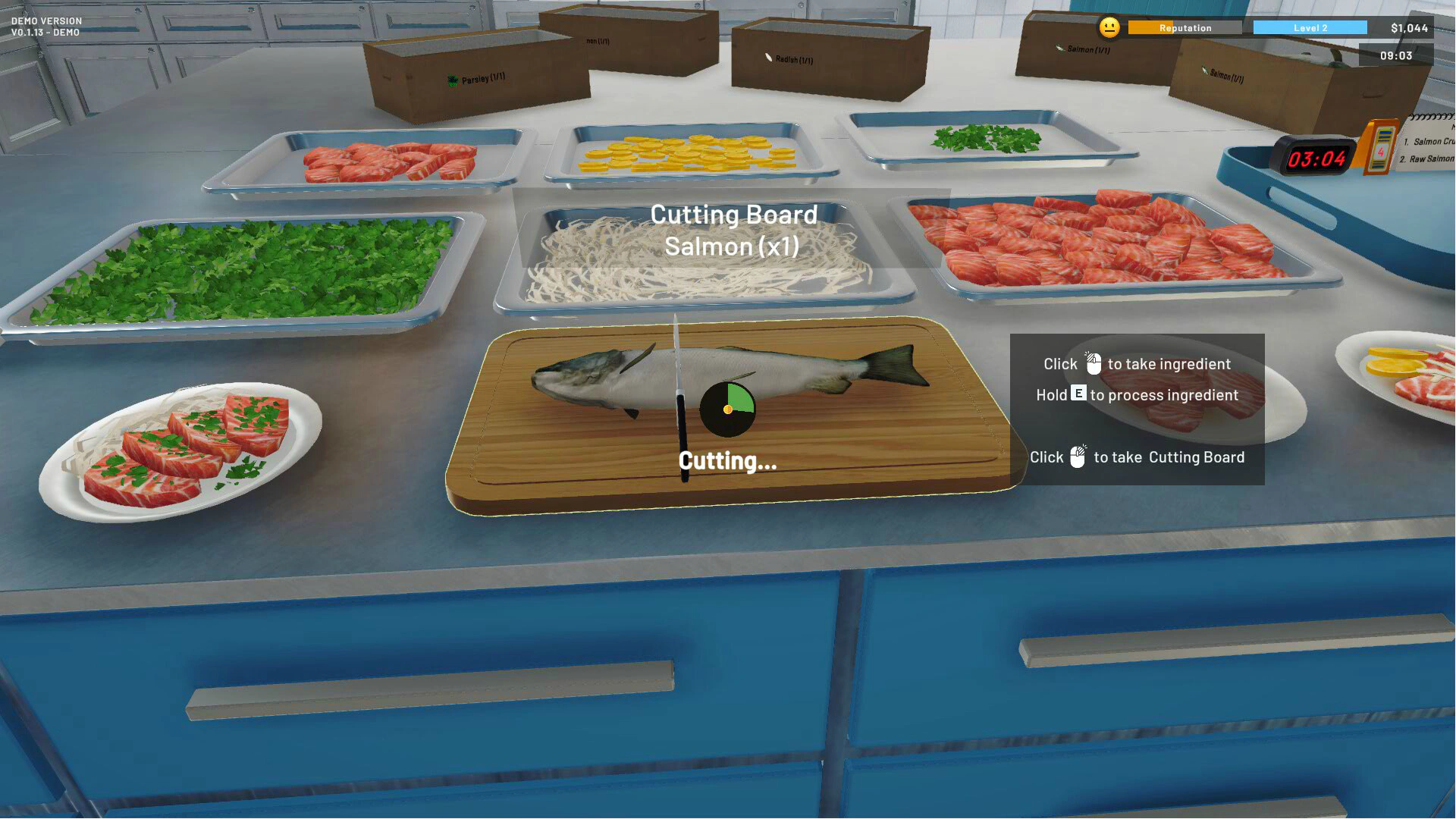 Скриншот Coastal Kitchen Simulator (Симулятор прибрежной кухни)