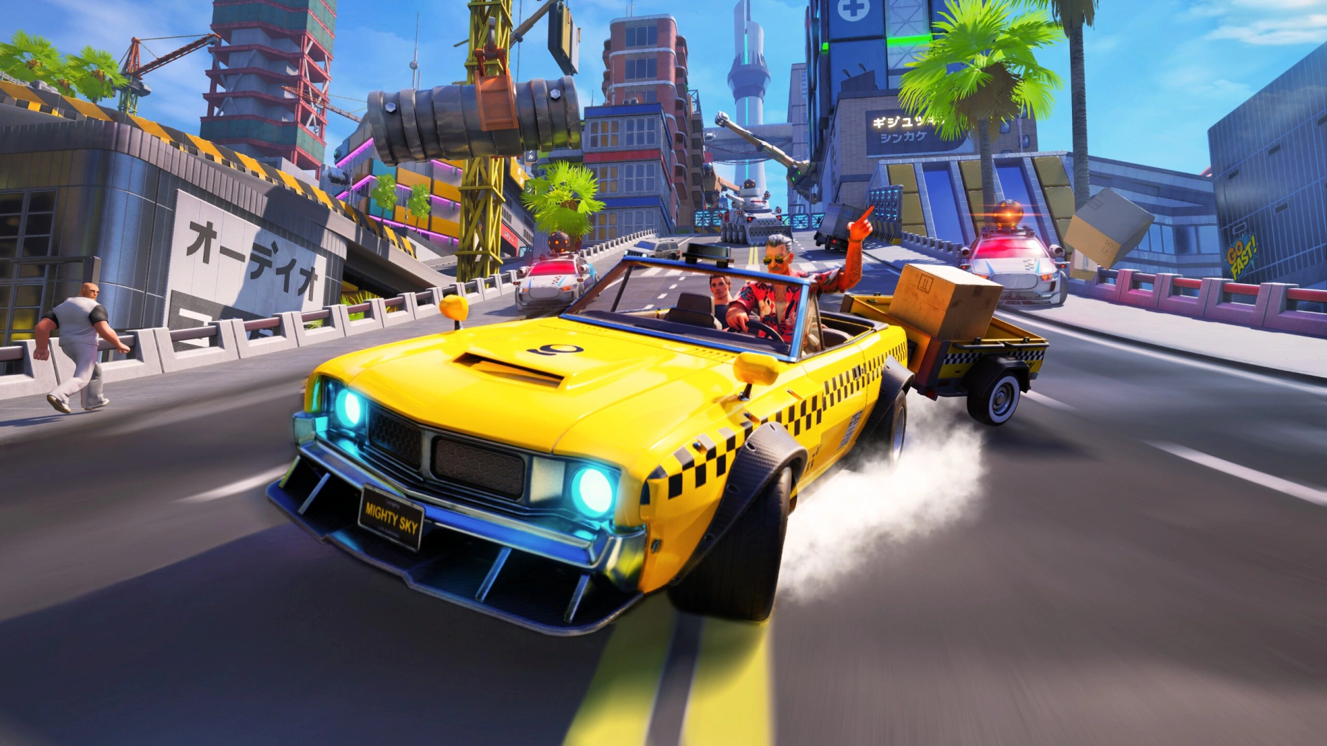 Скриншот Taxi Chaos 2 (Такси Хаос 2)