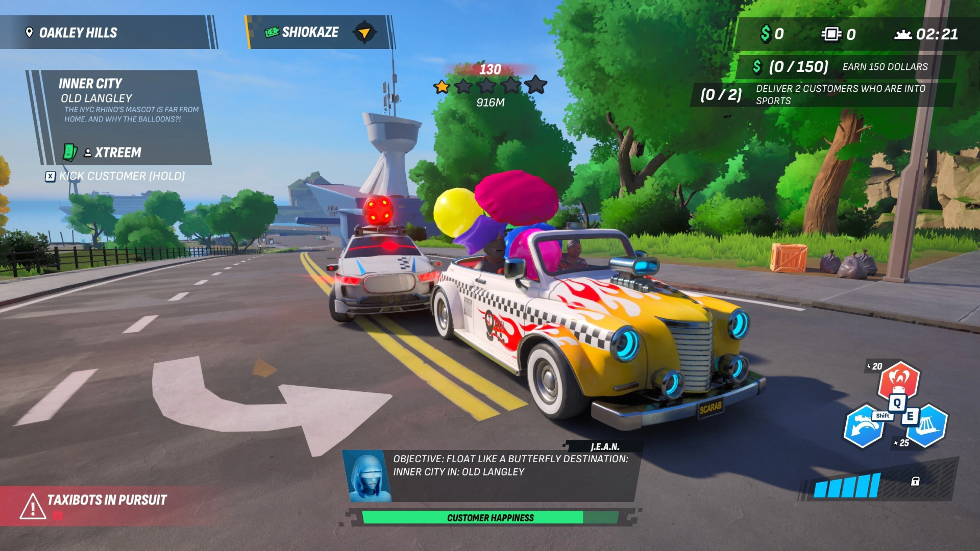 Скриншот Taxi Chaos 2 (Такси Хаос 2)