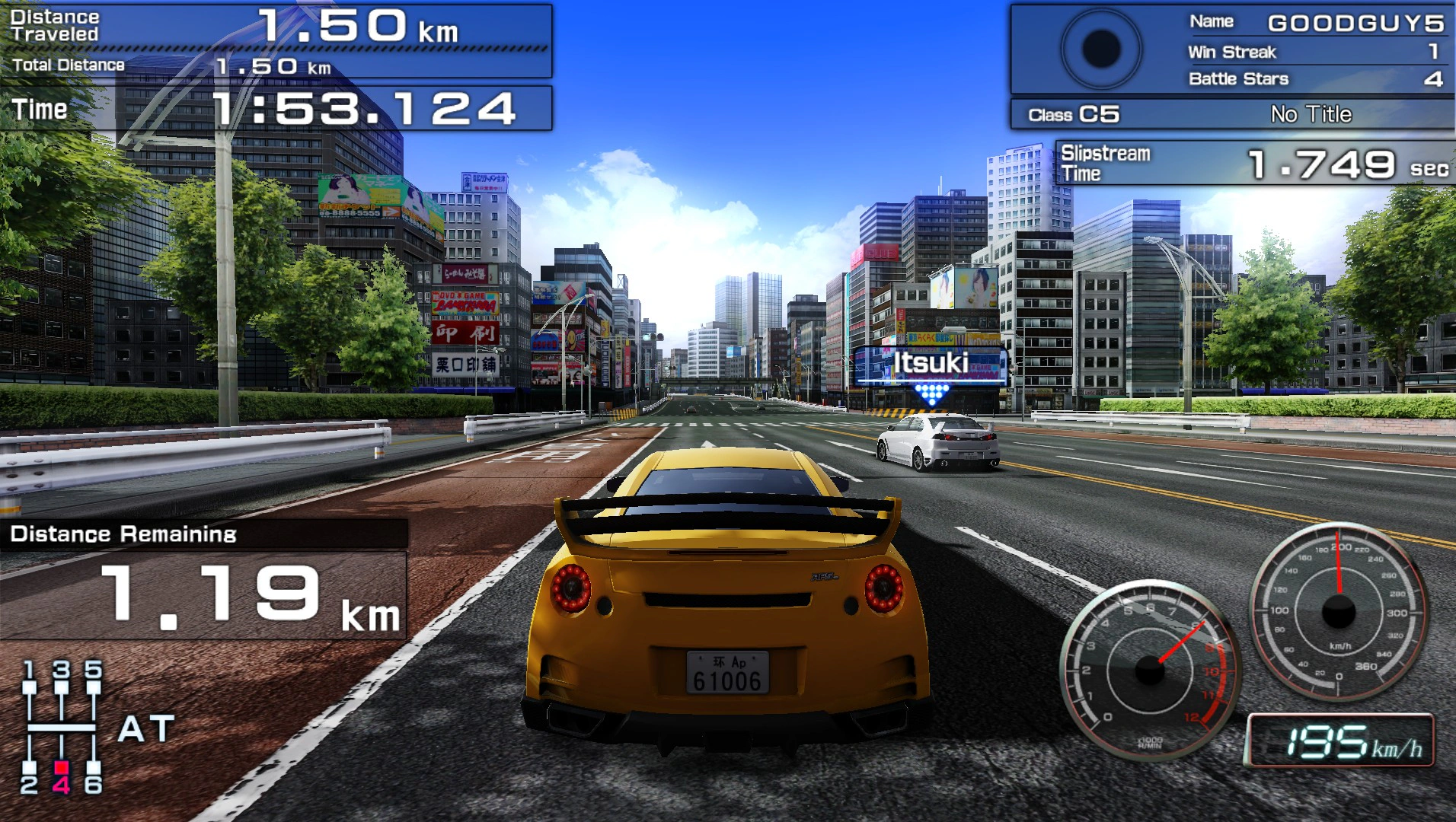 Скриншот FAST BEAT LOOP RACER GT (Быстрый ритм: Кольцевые гонки GT)