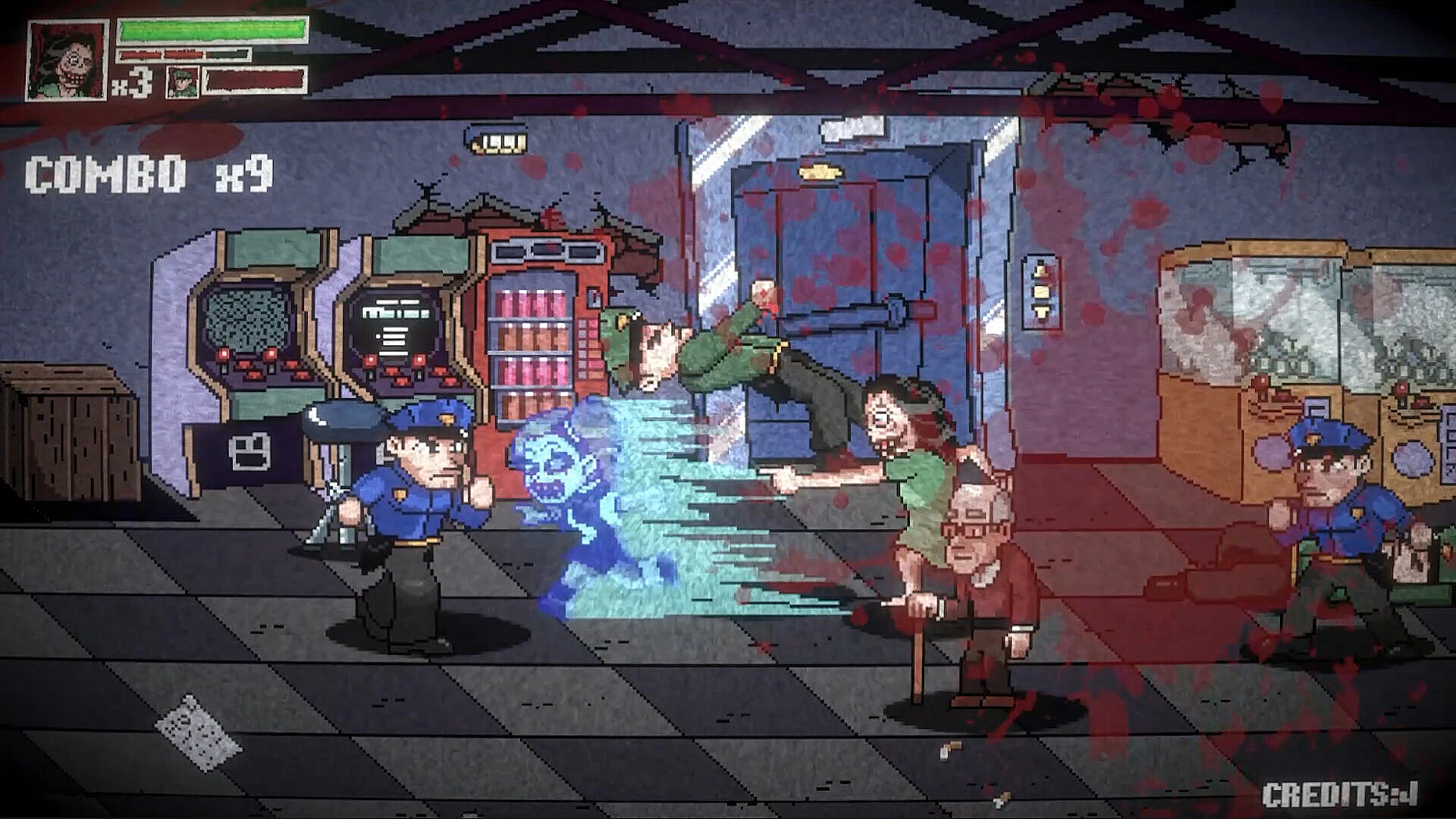 Скриншот Terrifier: The ARTcade Game (Ужасающий: Аркадная игра)