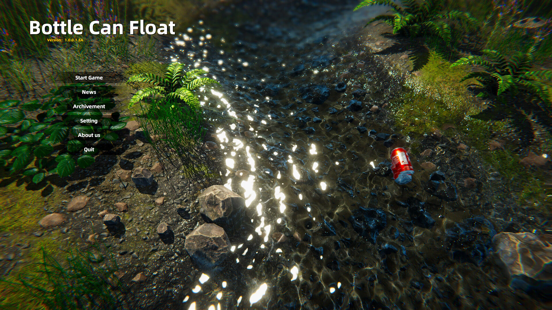 Скриншот Bottle Can Float (Бутылка может плавать)