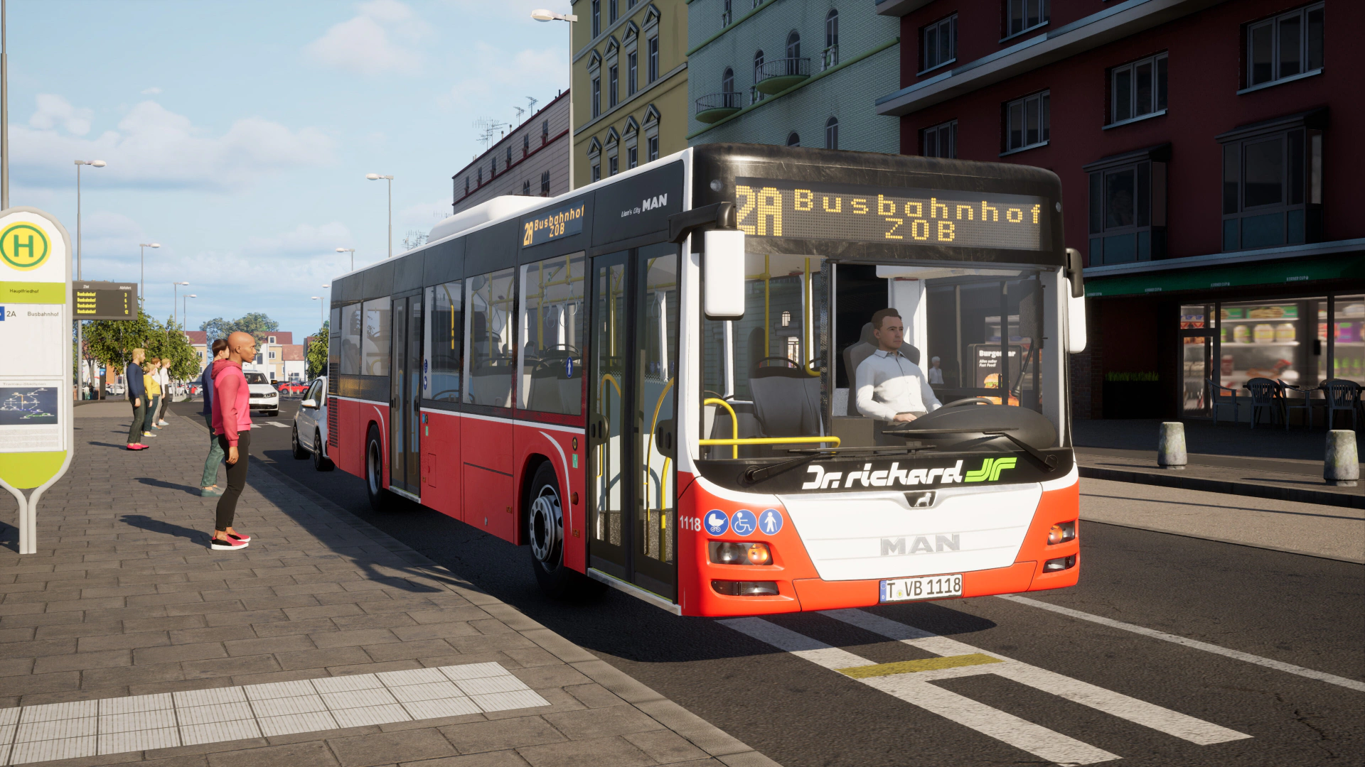 Скриншот City Transport Simulator (Симулятор городского транспорта)
