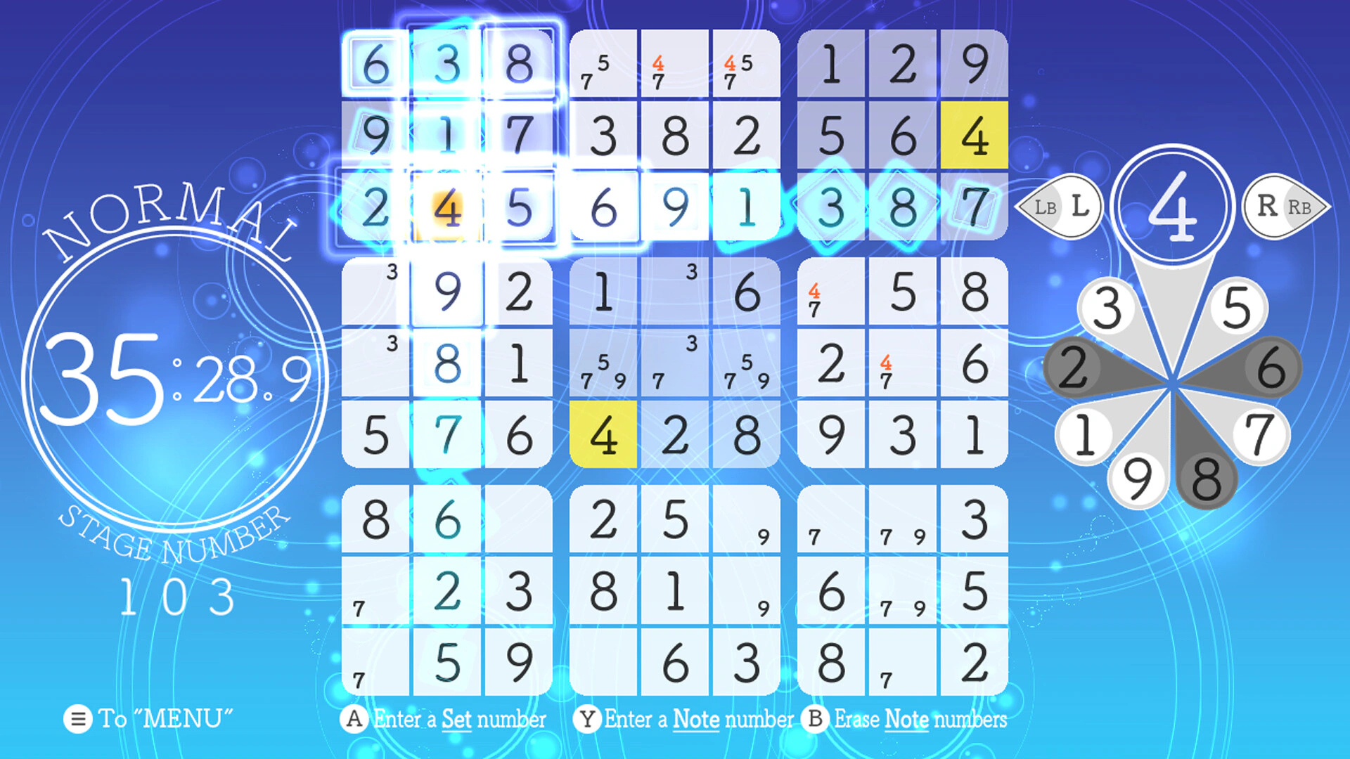 Скриншот Sudoku Relax (Судоку Релакс)